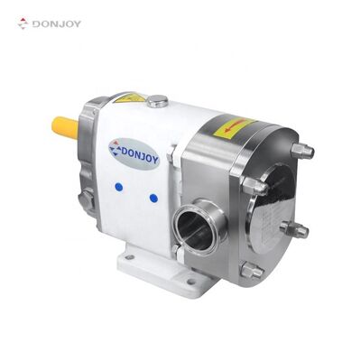 Flange Connection DN 80 Lobe Type Rotary Pump Providing Gearbox or Direct Drive Solutions Designed for and Fluid Transfer