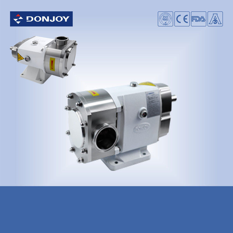 Donjoy TUL-25 bomba de lóbulo del rotor horizontal con rotores mariposa y sello de señal