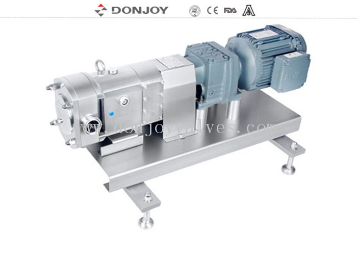 Donjoy TUL-25 bomba de lóbulo del rotor horizontal con rotores mariposa y sello de señal