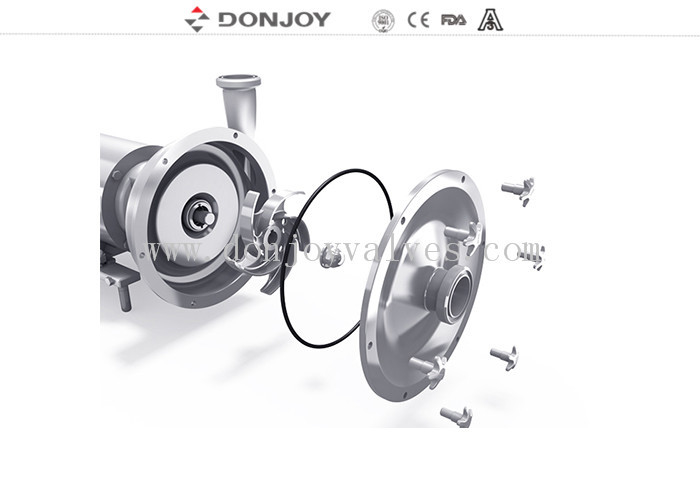 30T/H de acero inoxidable SCKL tipo DONJOY bomba centrífuga sanitaria