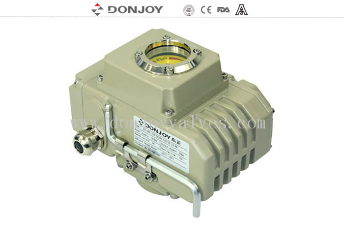 Actuador eléctrico con./desc. de la válvula del posicionador del interruptor trifásico inteligente exacto la monofásico