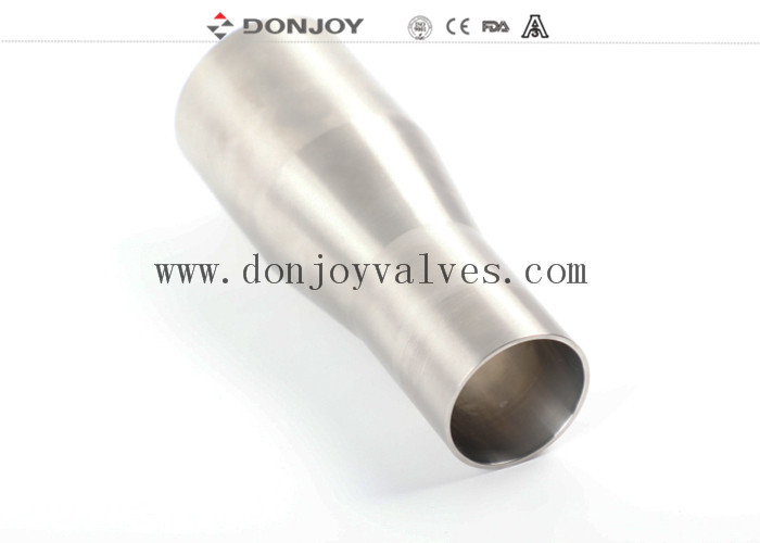 DT- 4.13 Reducción concéntrica de soldadura BPE con 1,65 mm para medicina industrial
