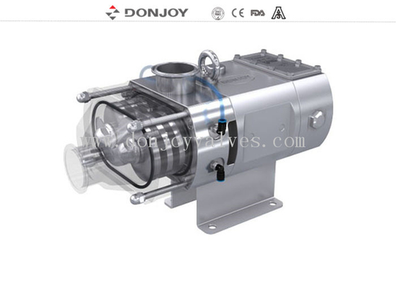 Stainless Steel Helical Gear twin srew pump CIP SIP High Purity Pumps