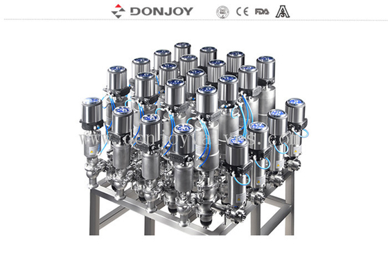 Valvas de prueba de mezcla Donjoy / válvulas de doble asiento